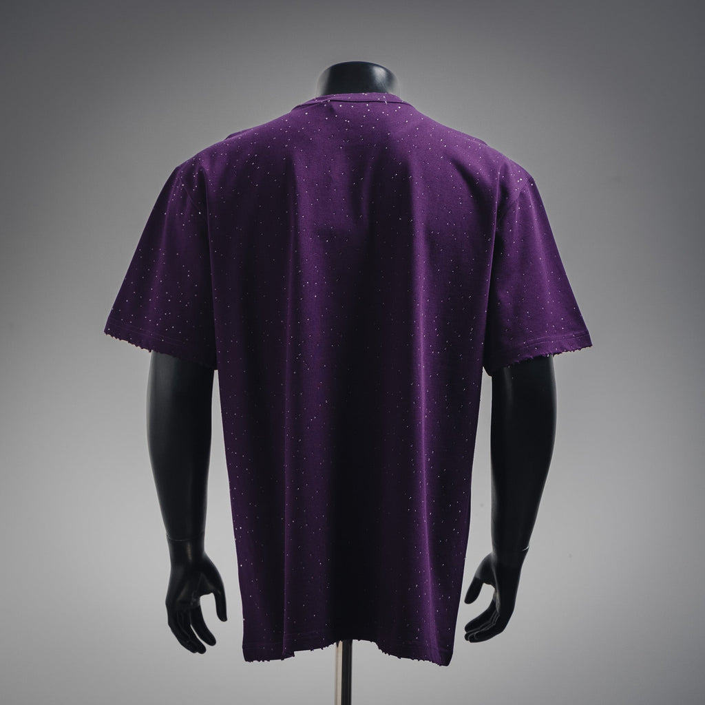 Wang 25ss rhinestone t-shirt