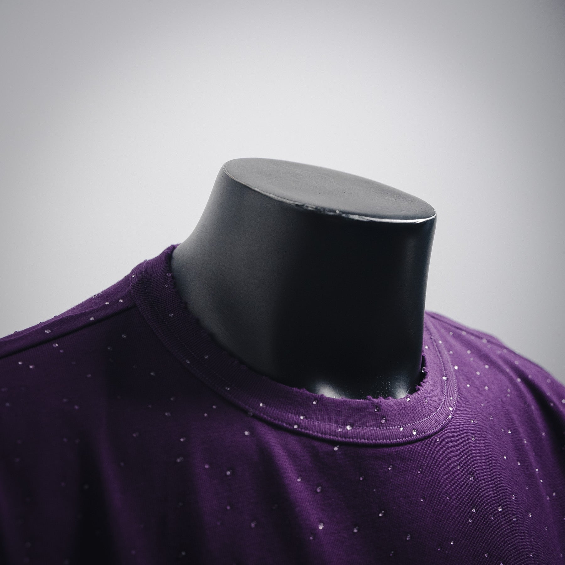 Wang 25ss rhinestone t-shirt