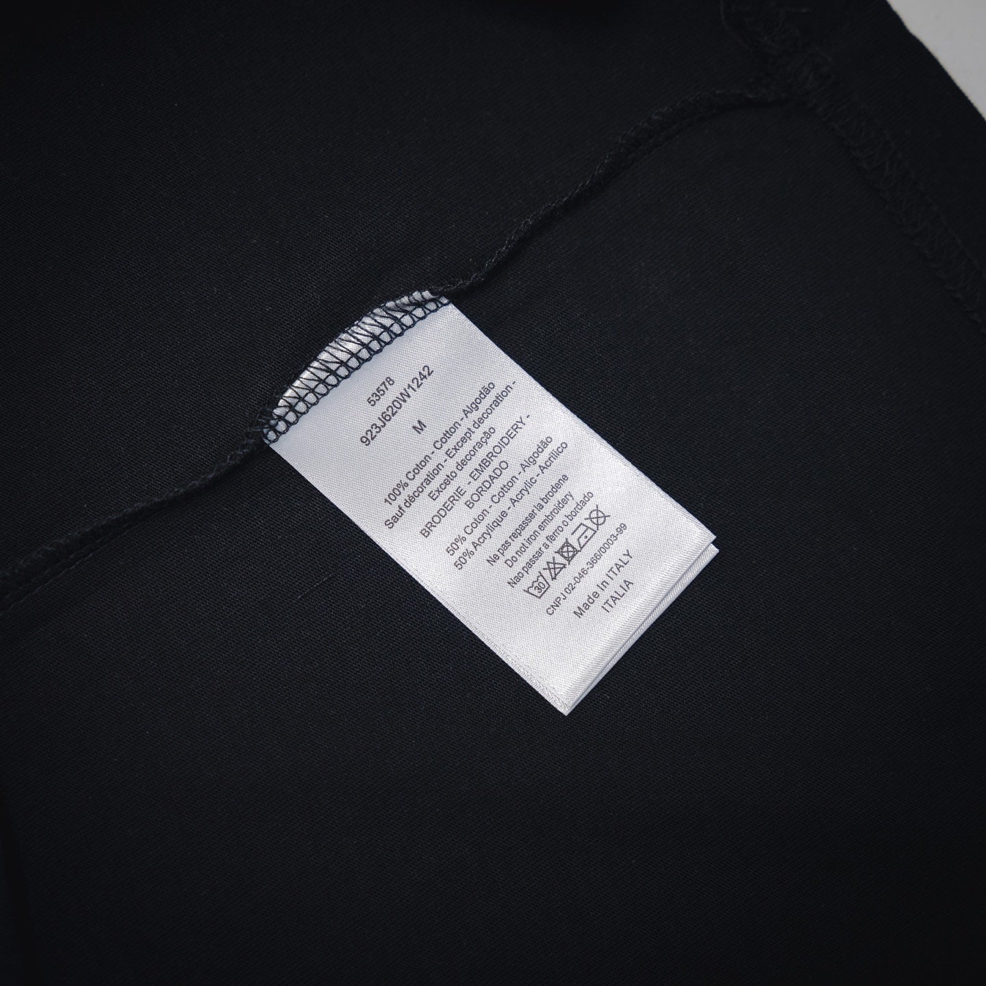 CD 25ss embroidered t-shirt