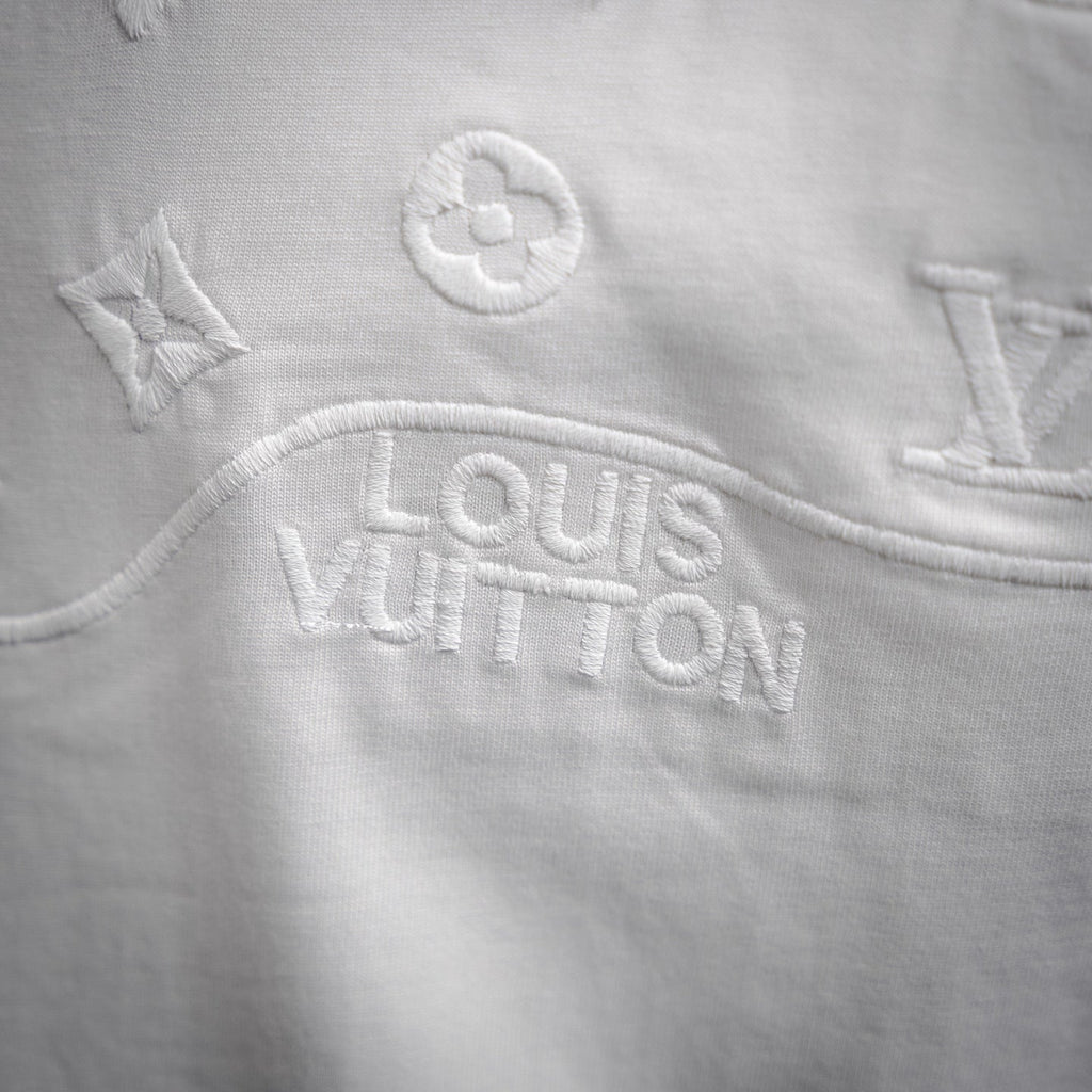 Louis 25ss embroidered t-shirt