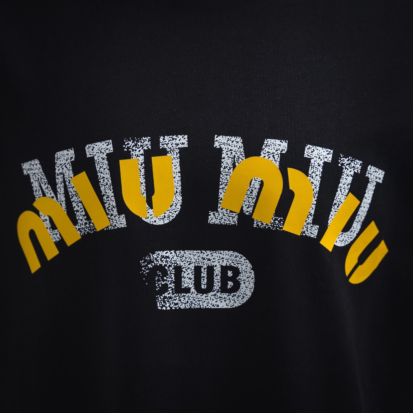 Miu print t-shirt