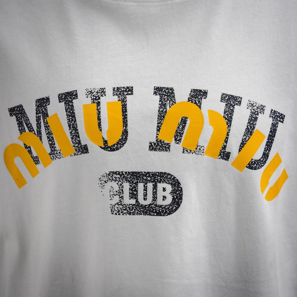 Miu print t-shirt