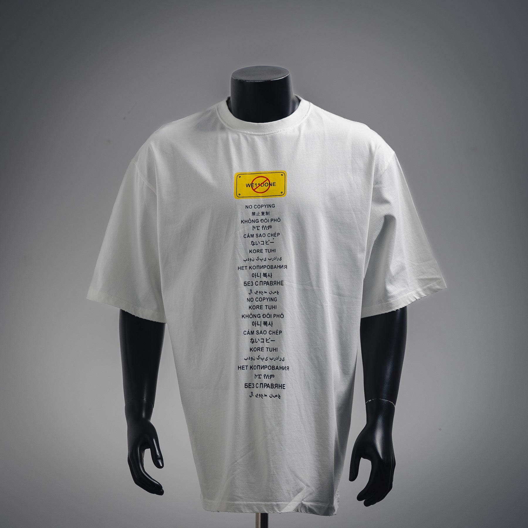 WD 25ss print t-shirt