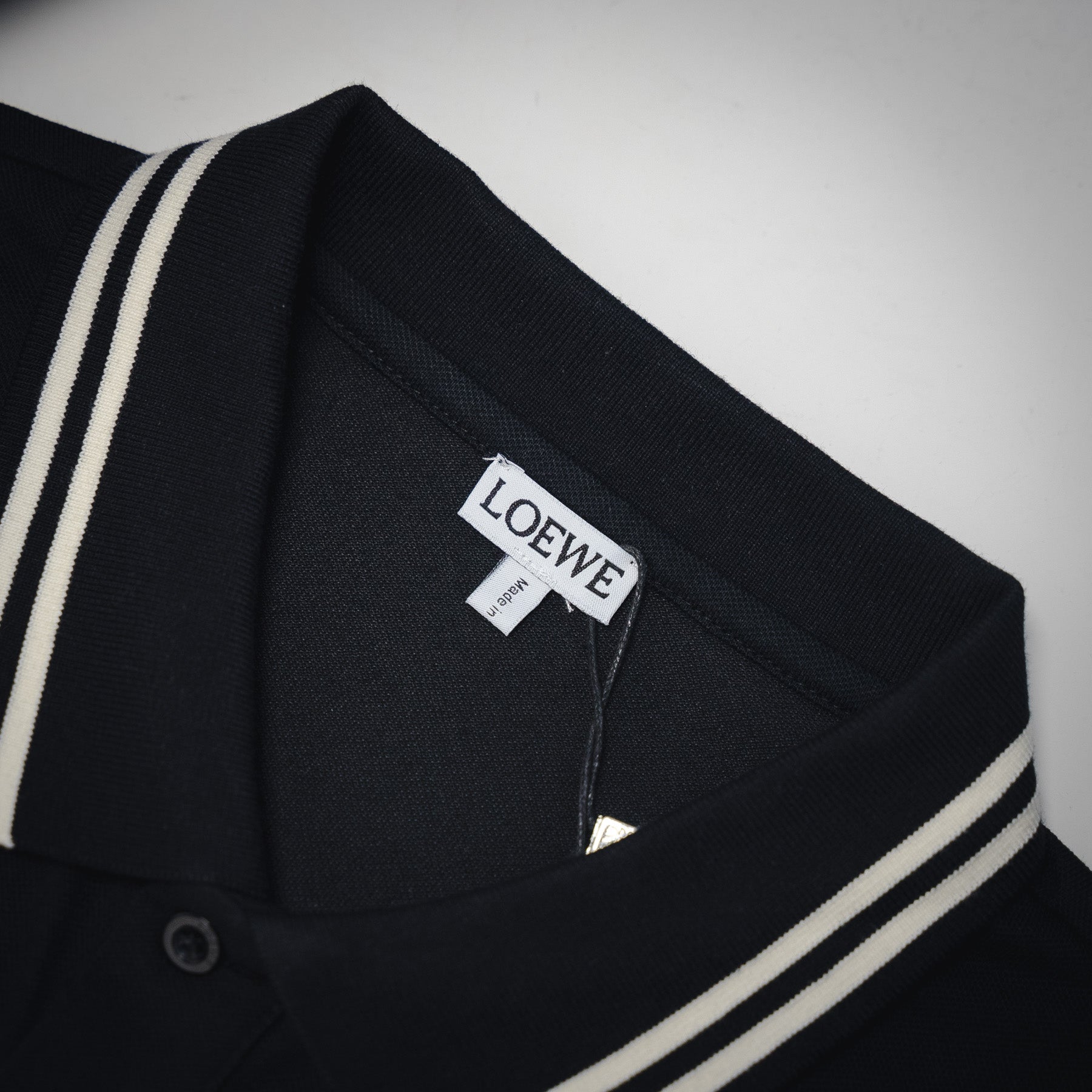 Loe 25ss embroidered polo