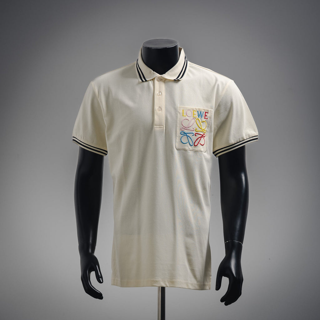 Loe 25ss embroidered polo
