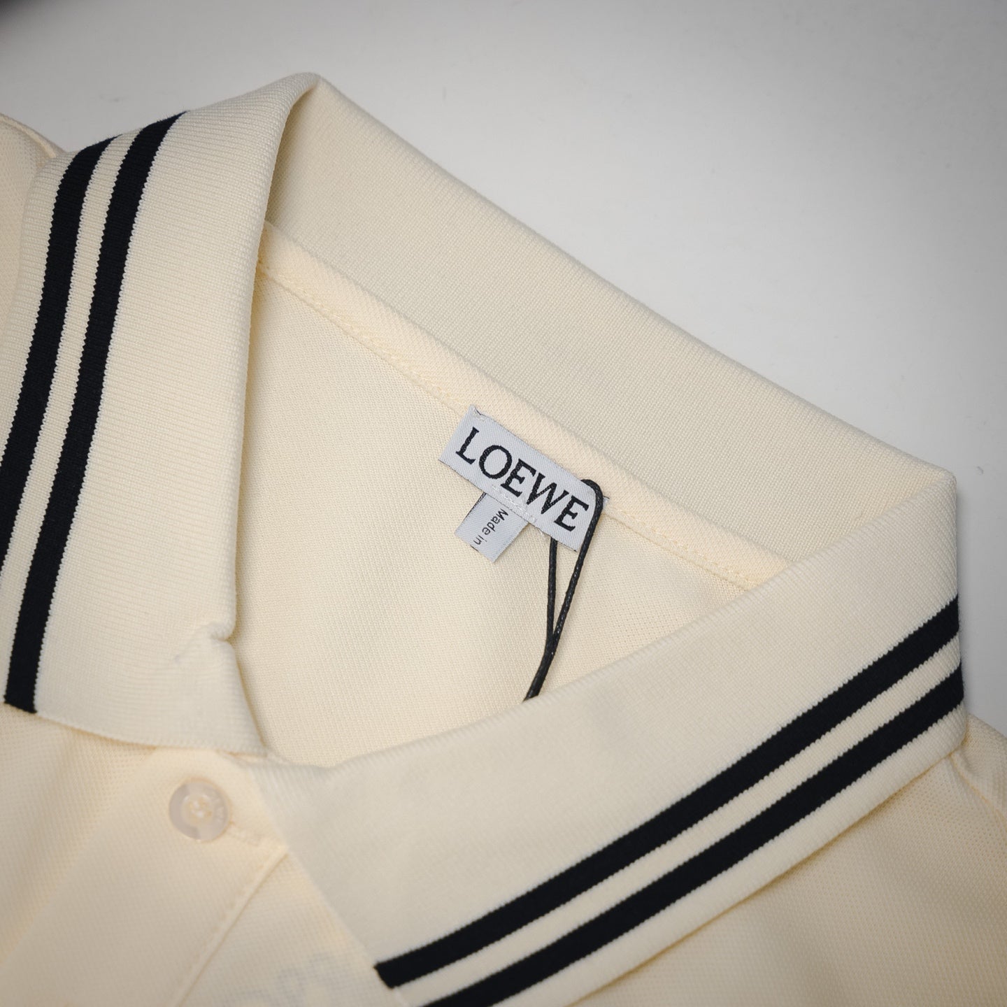 Loe 25ss embroidered polo
