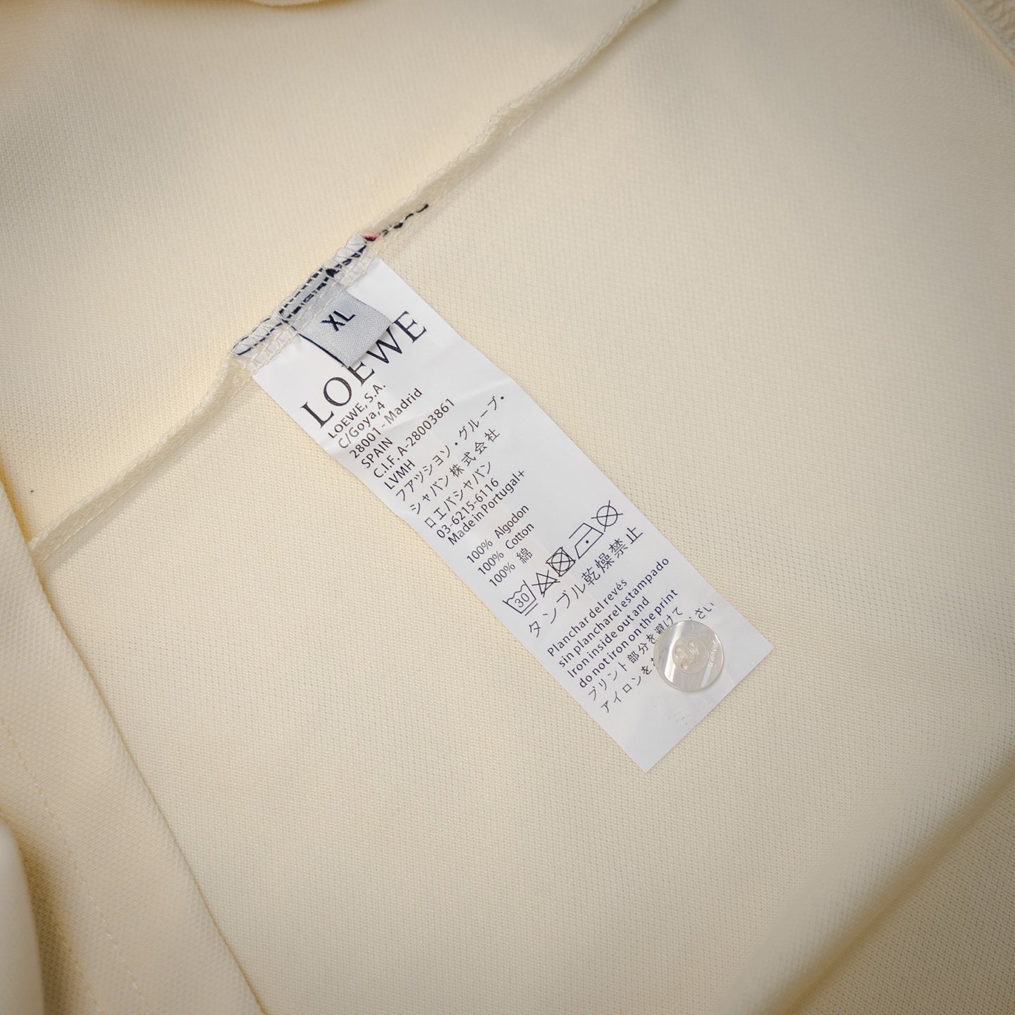 Loe 25ss embroidered polo