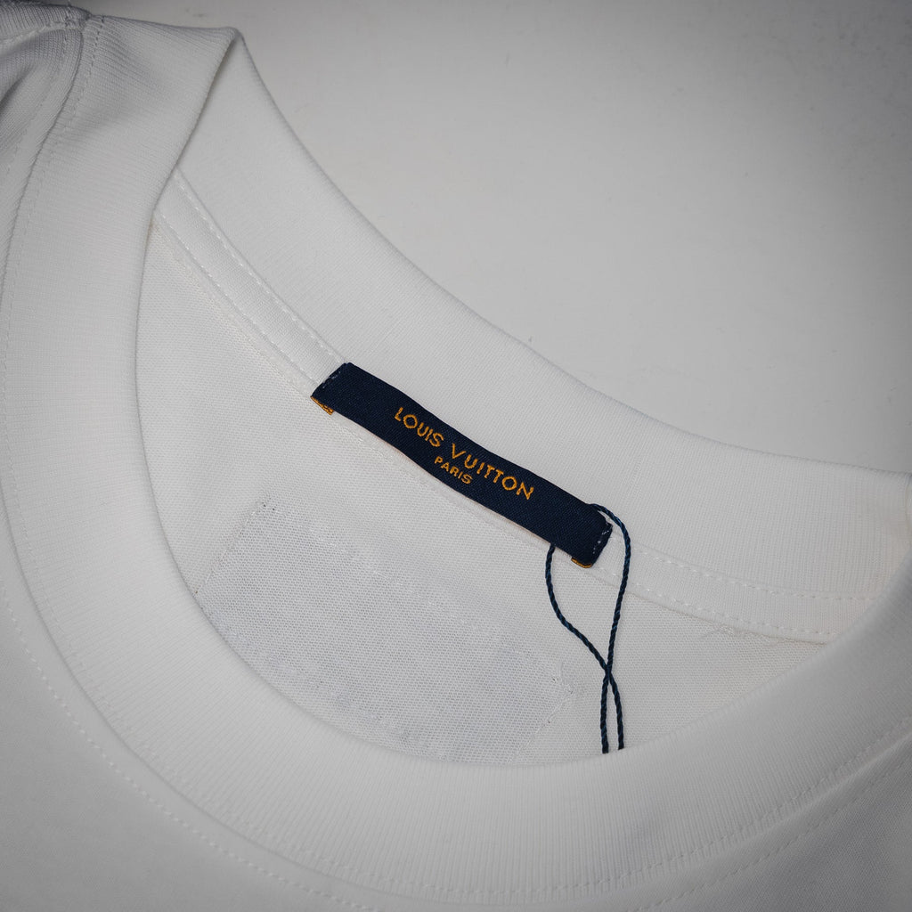 Louis 25ss embroidered t-shirt