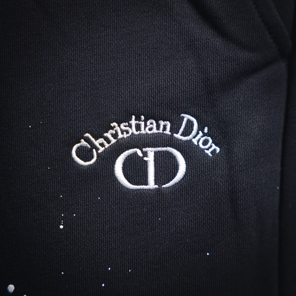 CD embroidered shorts