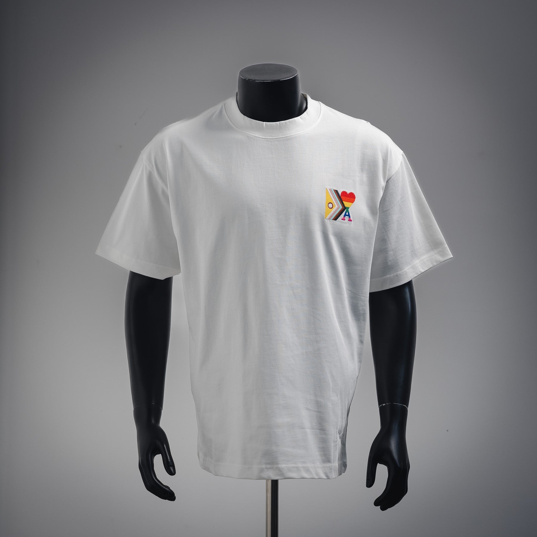 ami embroidered t-shirt