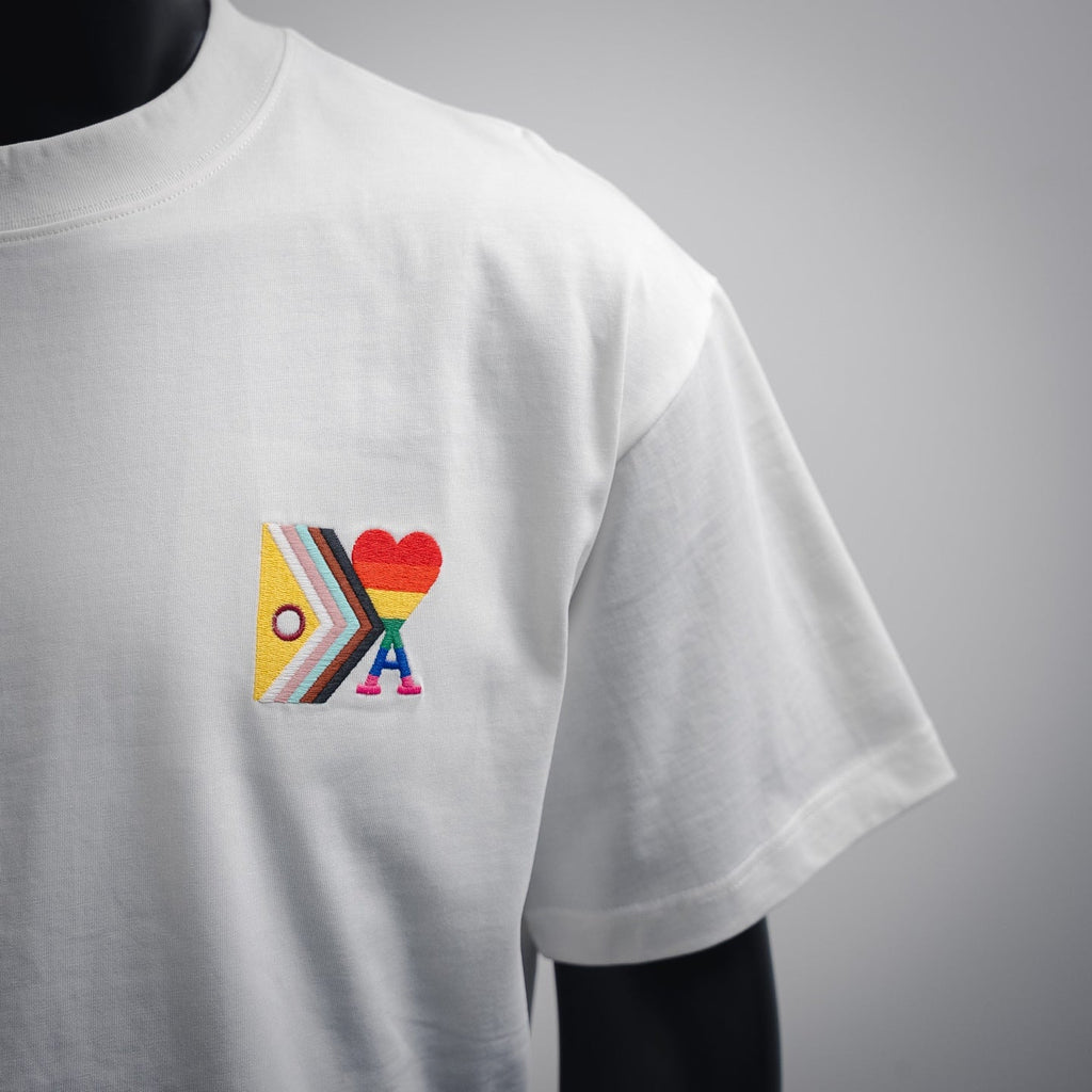 ami embroidered t-shirt