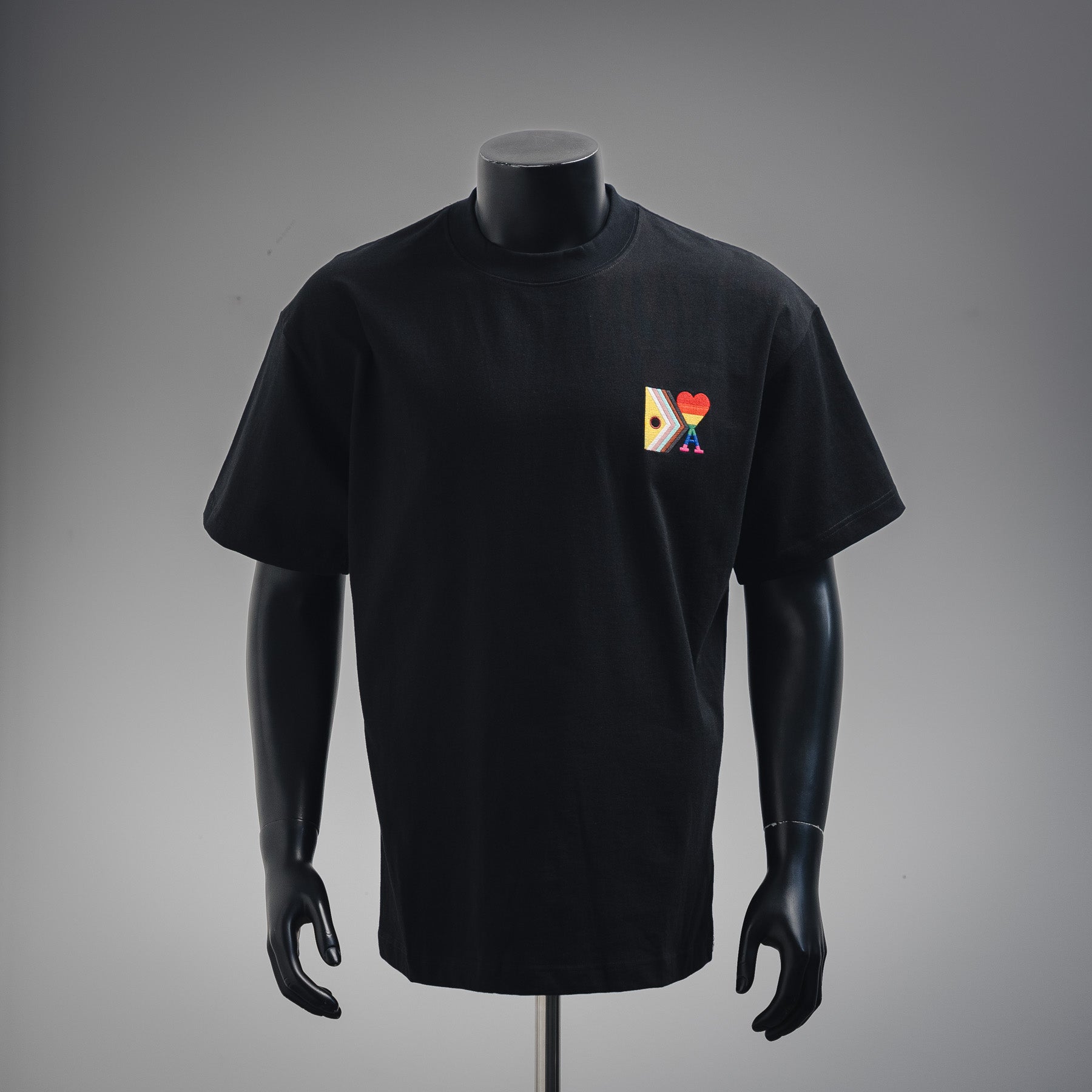 ami embroidered t-shirt