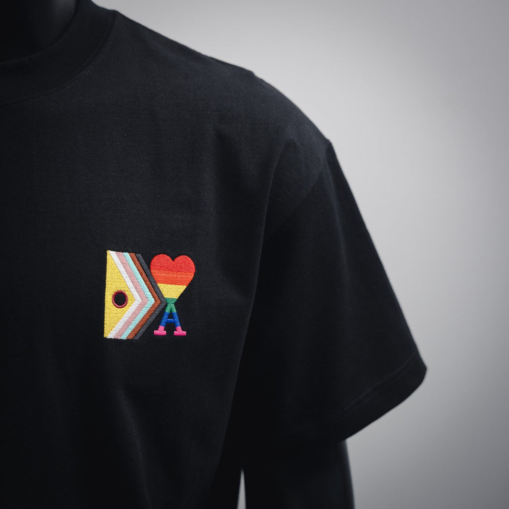 ami embroidered t-shirt