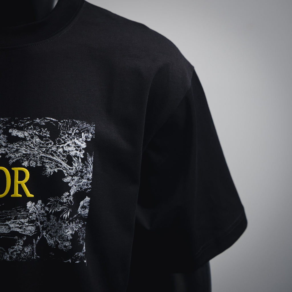 CD 25SS embroidered t-shirt