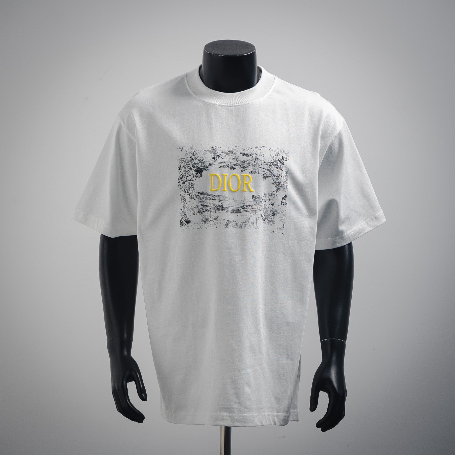 CD 25SS embroidered t-shirt