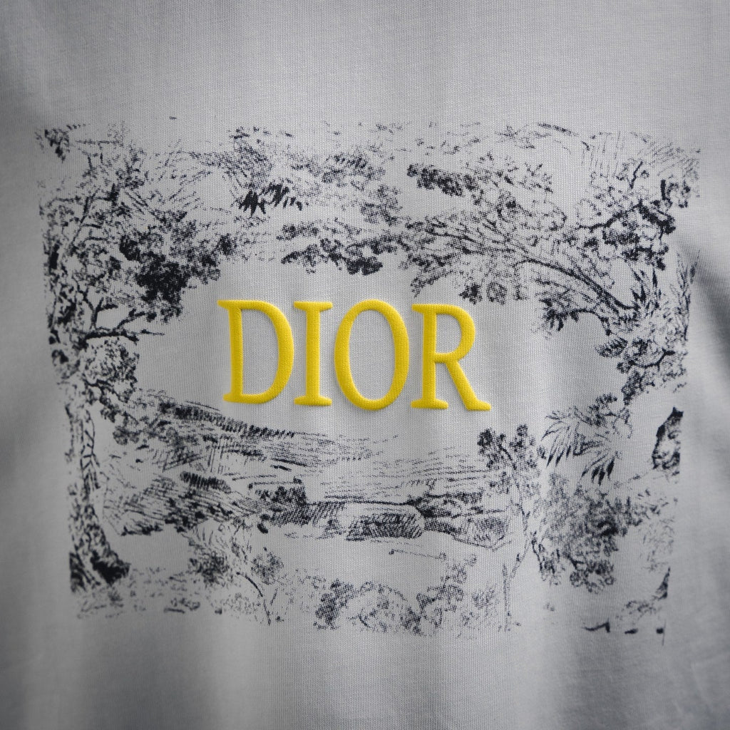 CD 25SS embroidered t-shirt