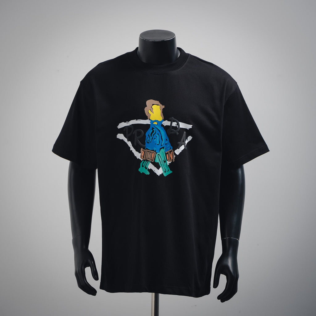 Pra 25ss print t-shirt