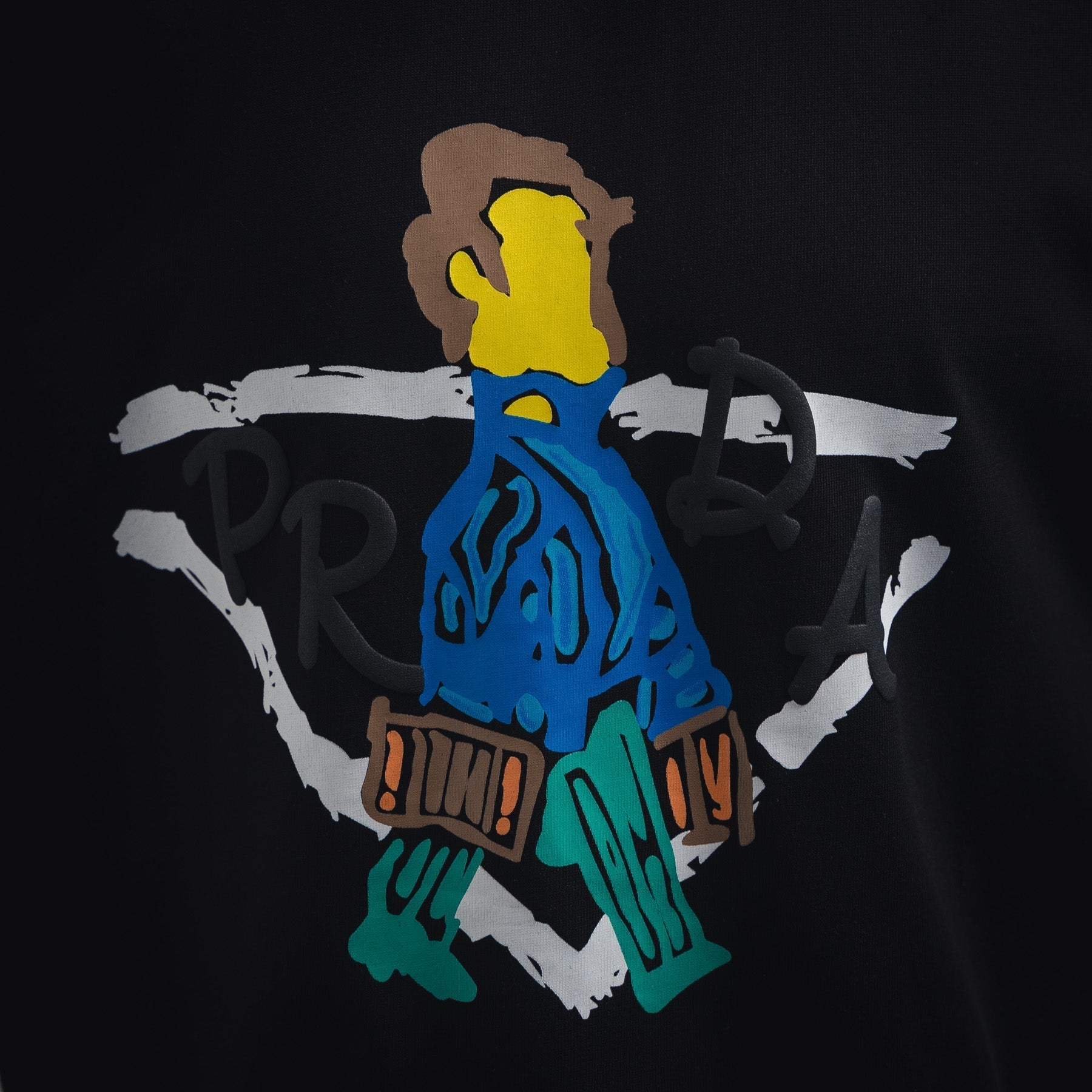 Pra 25ss print t-shirt