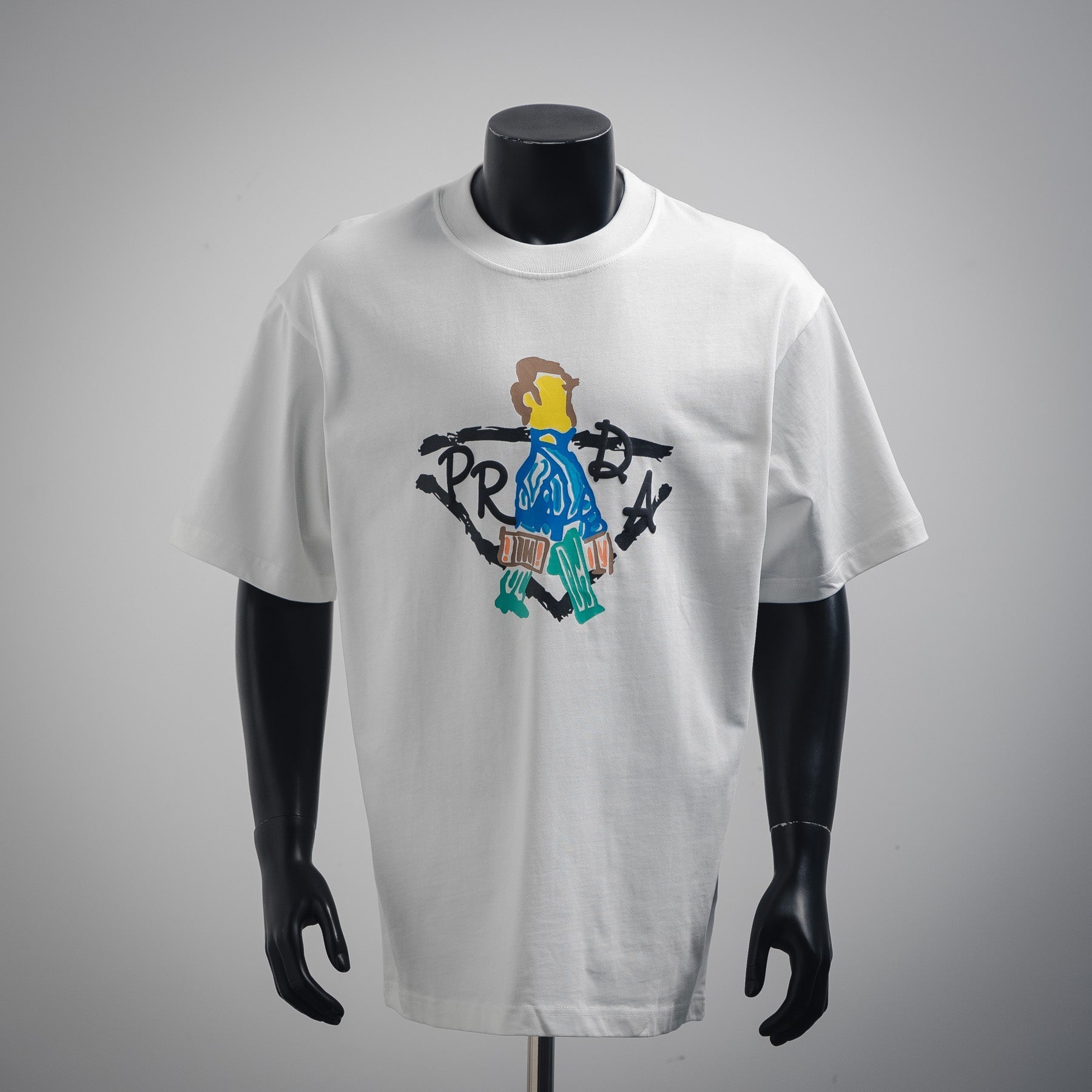 Pra 25ss print t-shirt