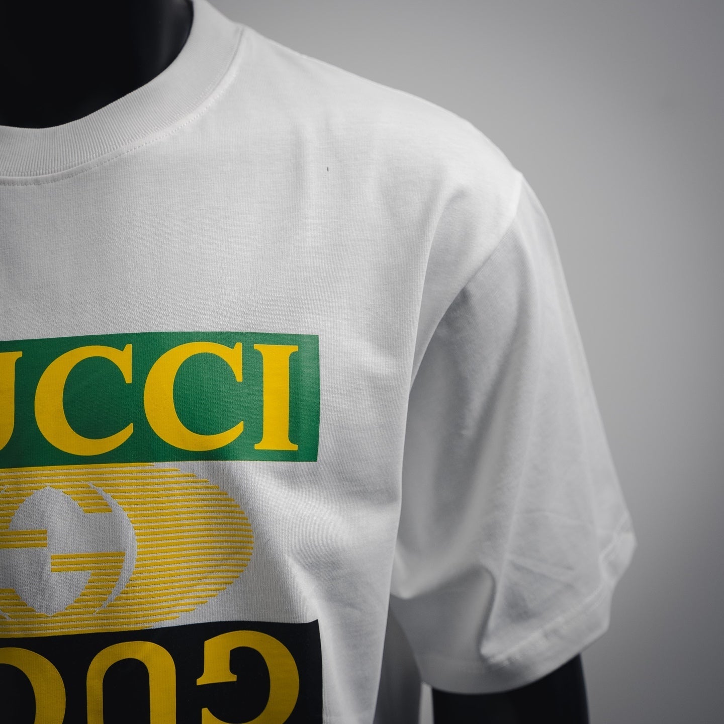 Guc 25ss print t-shirt