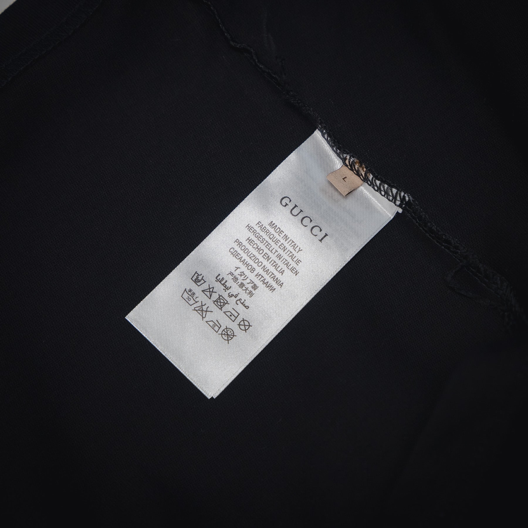 Guc 25ss print t-shirt