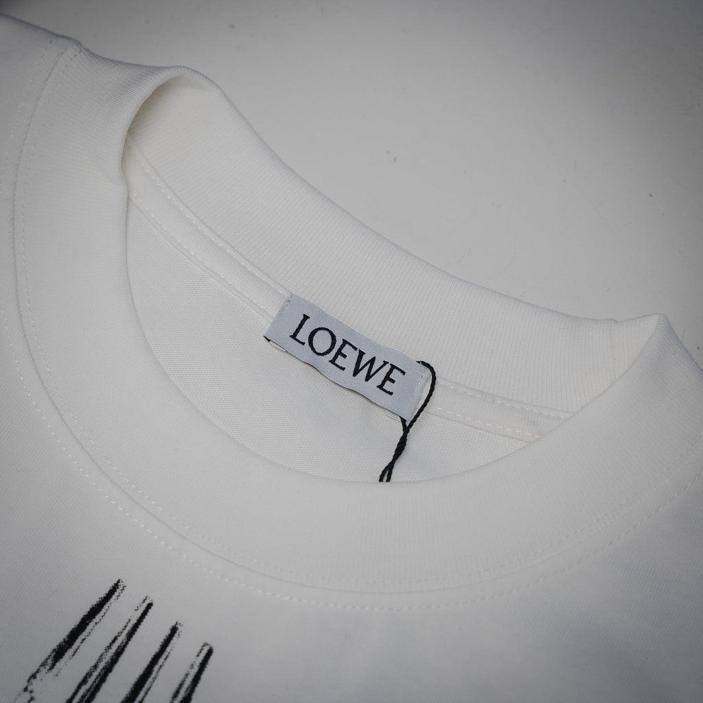 Loe 25ss print t-shirt