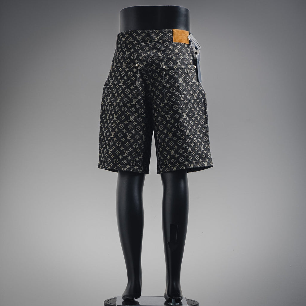 Louis 25ss jacquard denim short