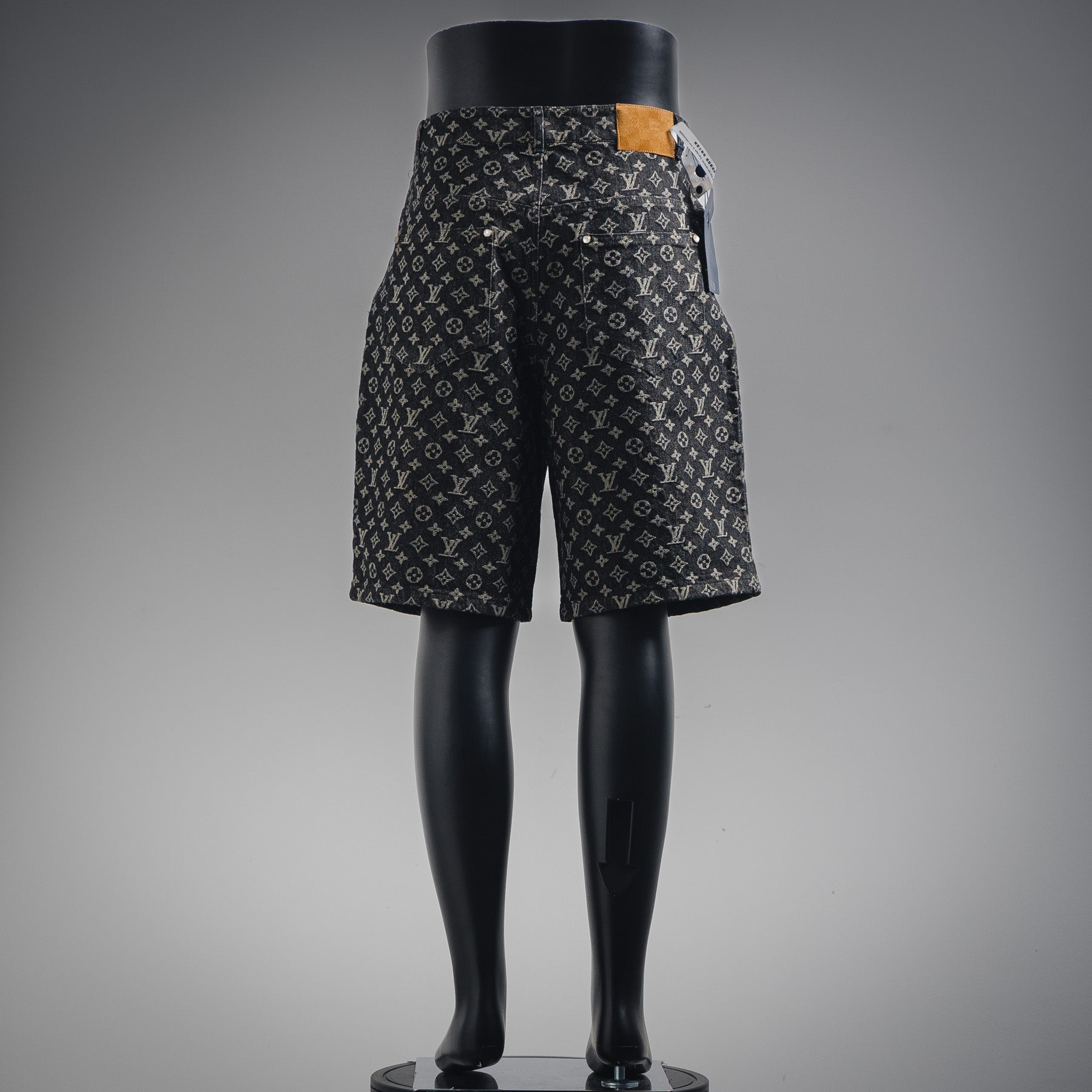 Louis 25ss jacquard denim short