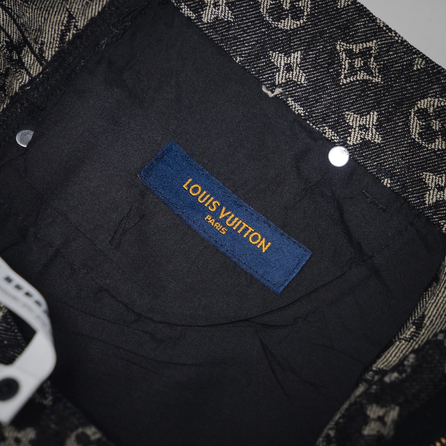 Louis 25ss jacquard denim short