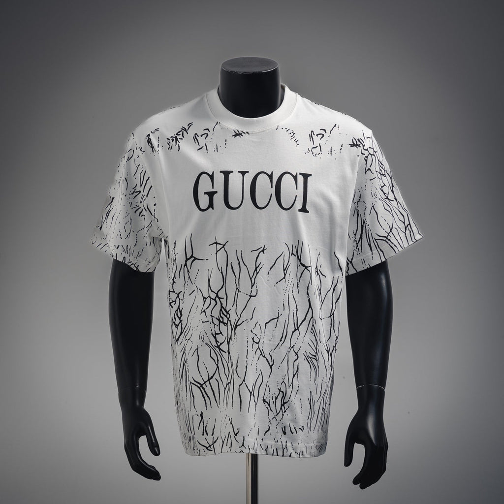 Guc 25ss print t-shirt