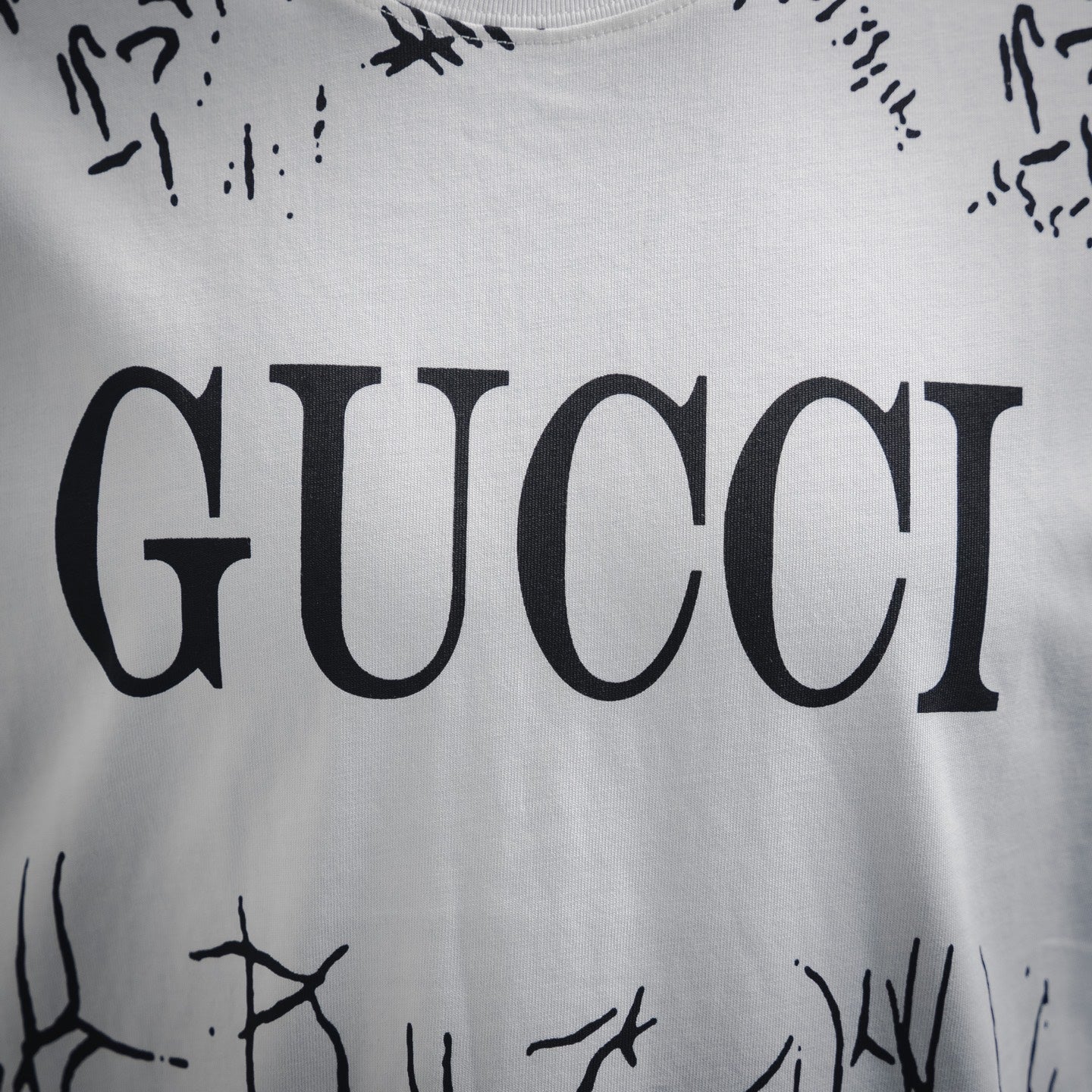 Guc 25ss print t-shirt