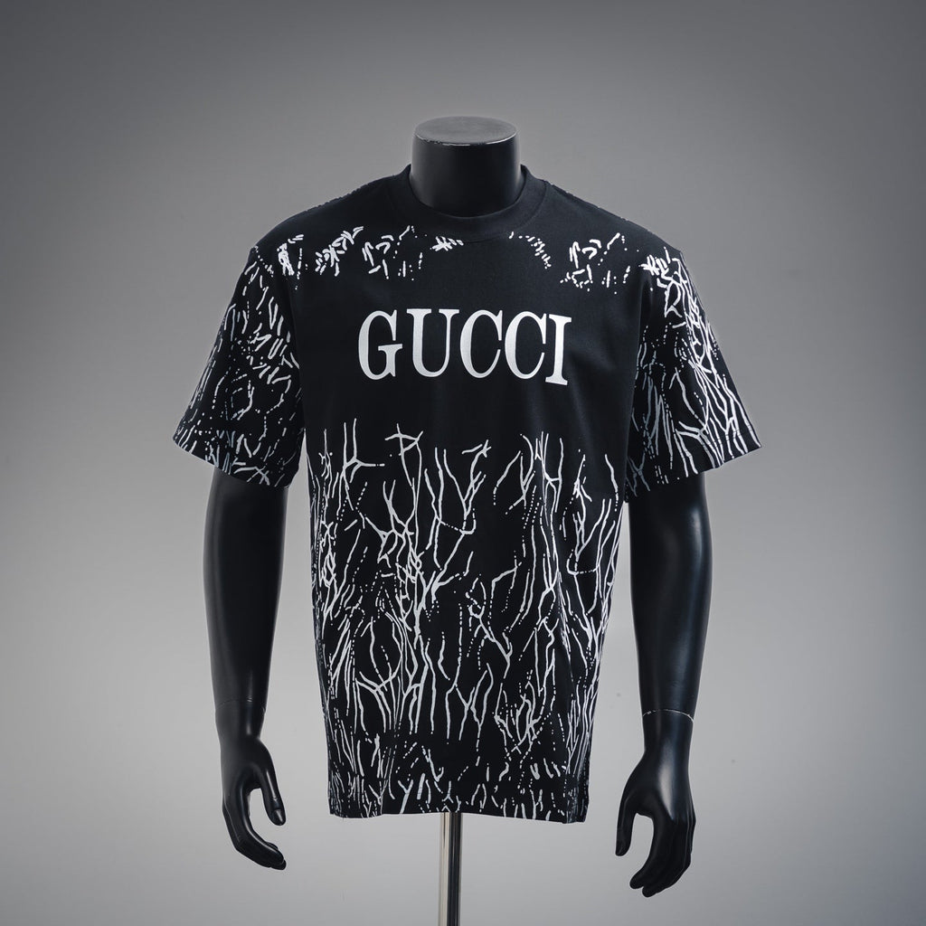 Guc 25ss print t-shirt
