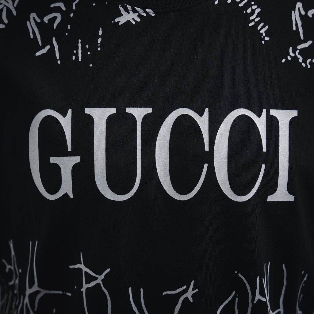 Guc 25ss print t-shirt
