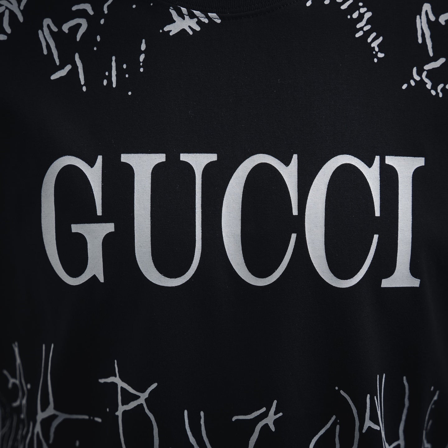 Guc 25ss print t-shirt