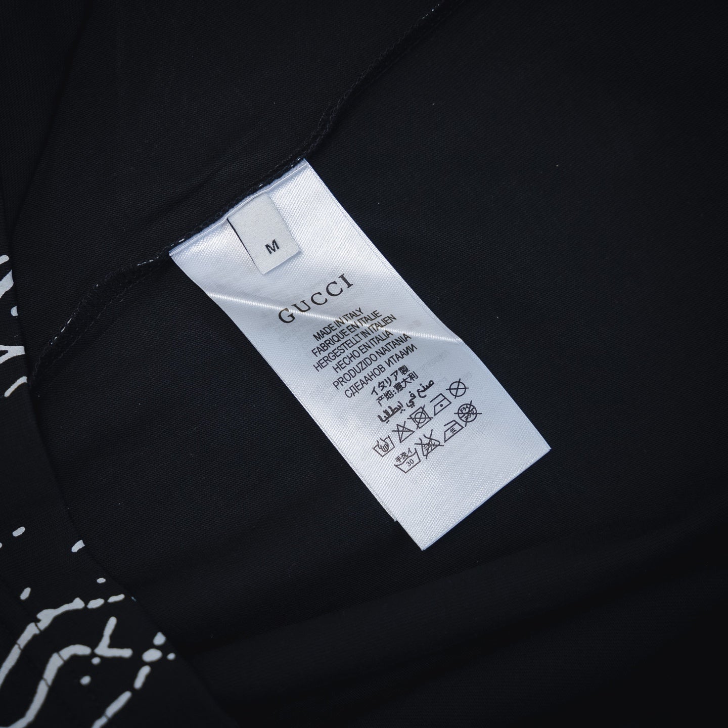 Guc 25ss print t-shirt