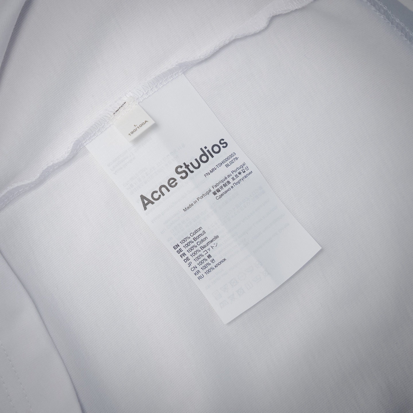 ACNE 25SS print sweatshirt