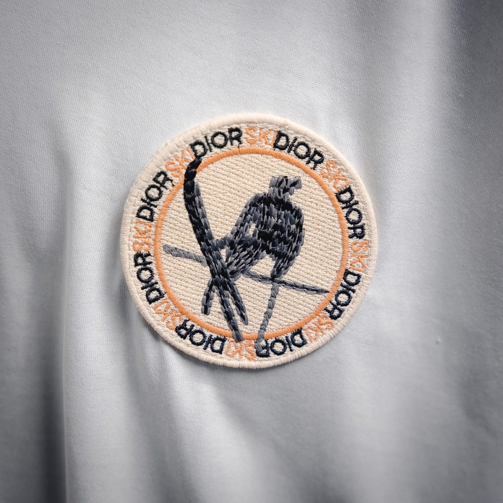 CD 25SS embroidered t-shirt