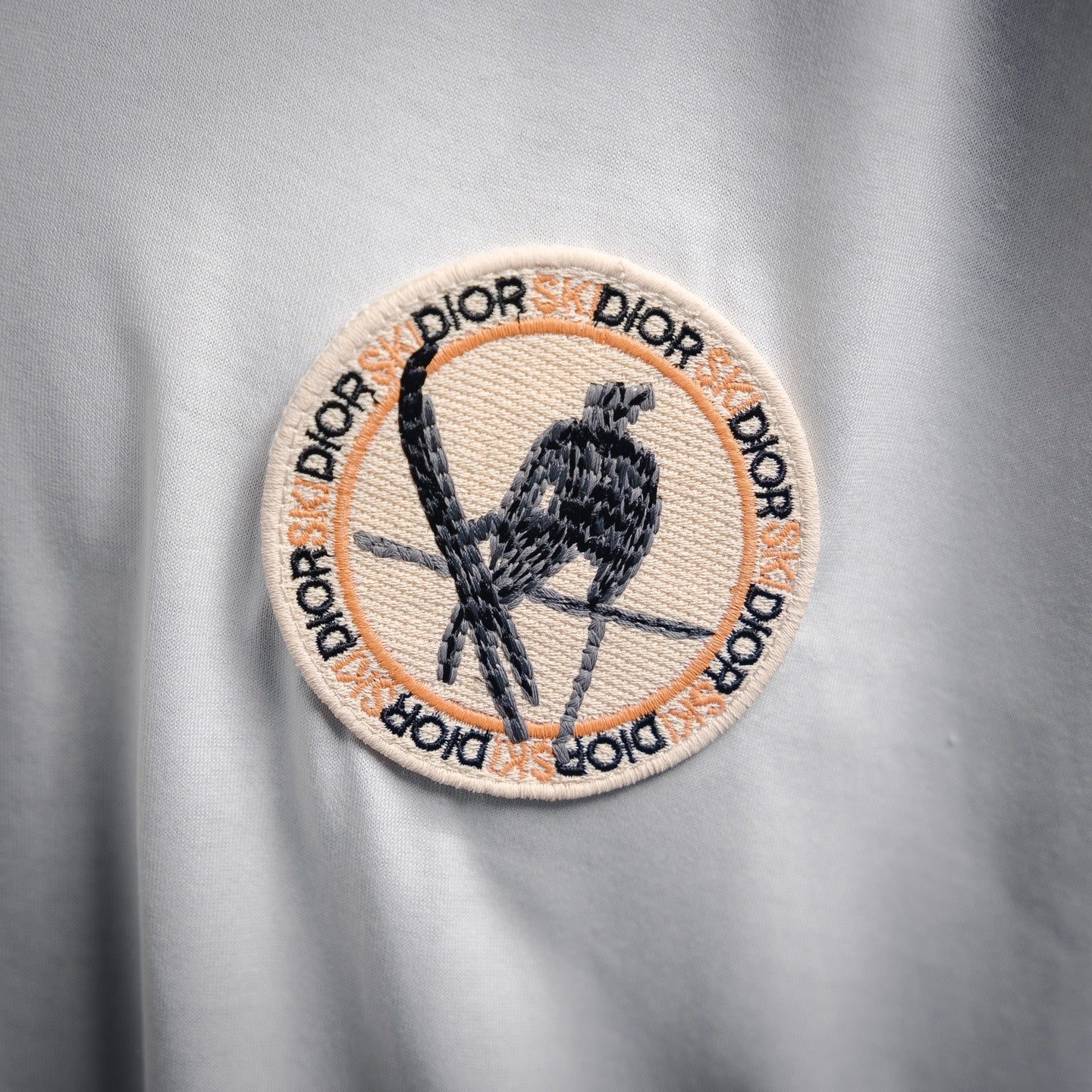 CD 25SS embroidered t-shirt