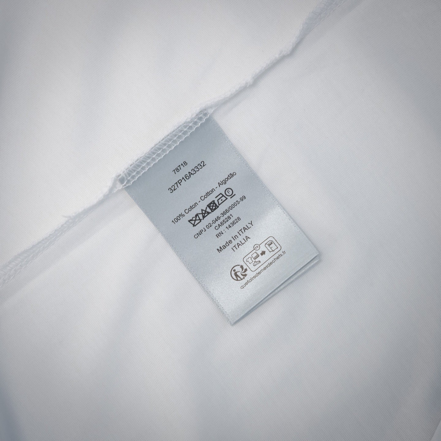 CD 25SS embroidered t-shirt