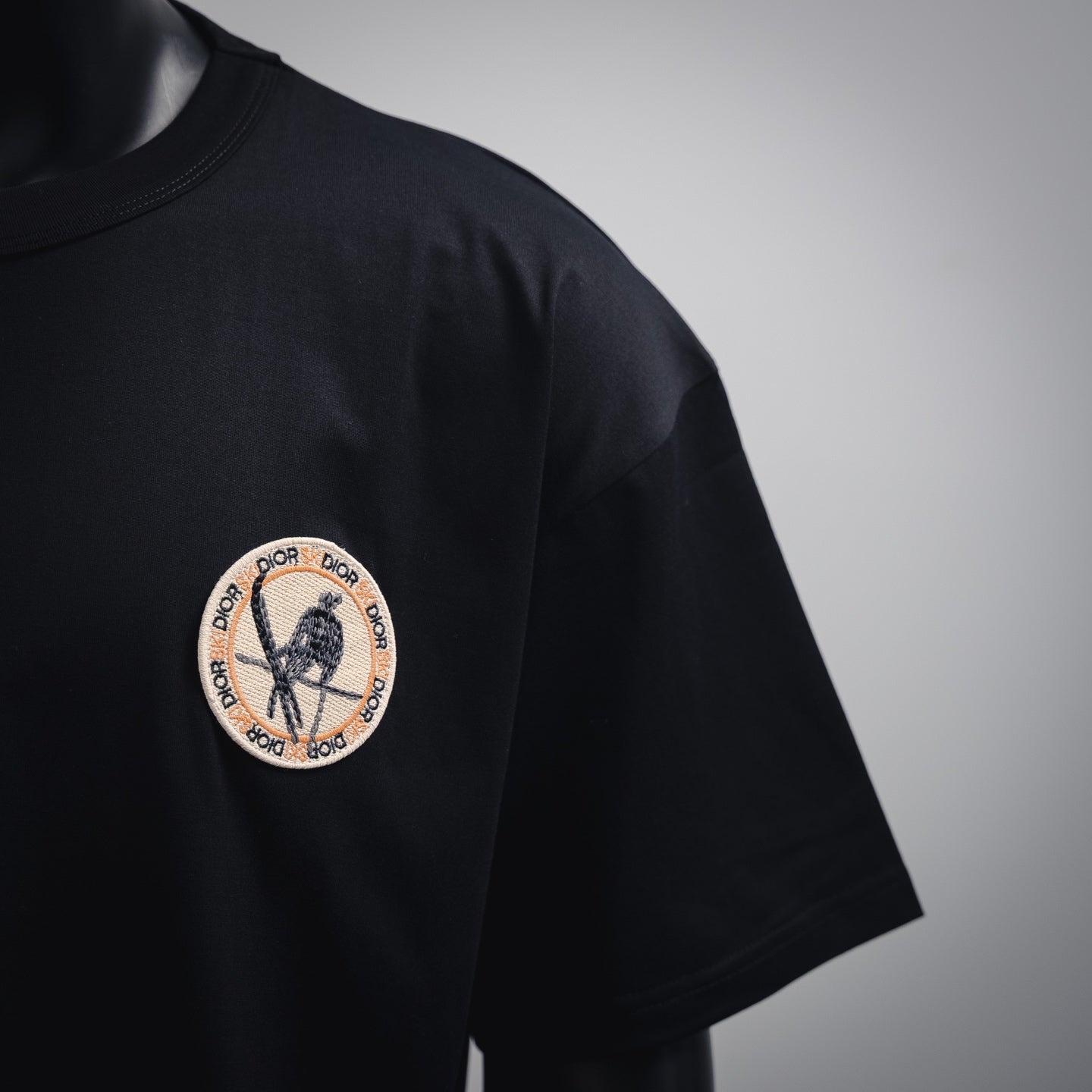 CD 25SS embroidered t-shirt