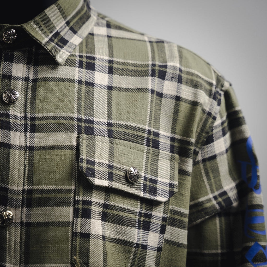 Chrome buttons shirt