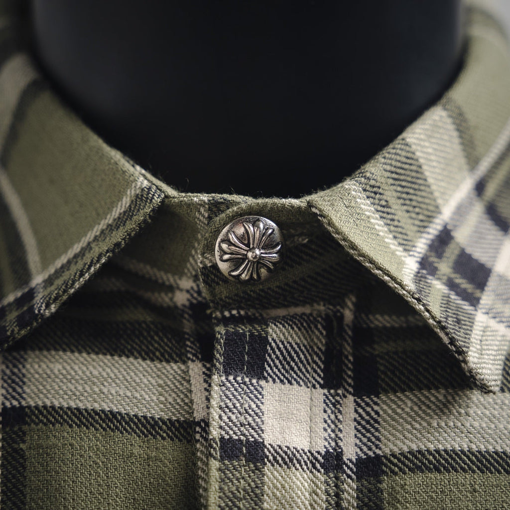 Chrome buttons shirt