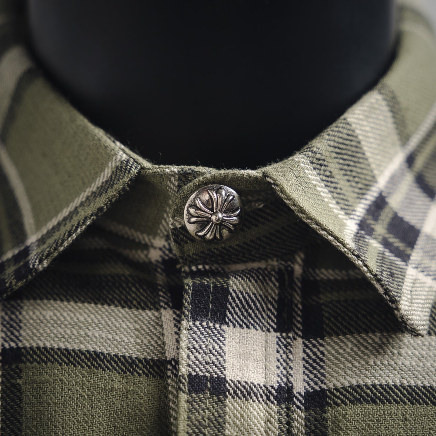 Chrome buttons shirt