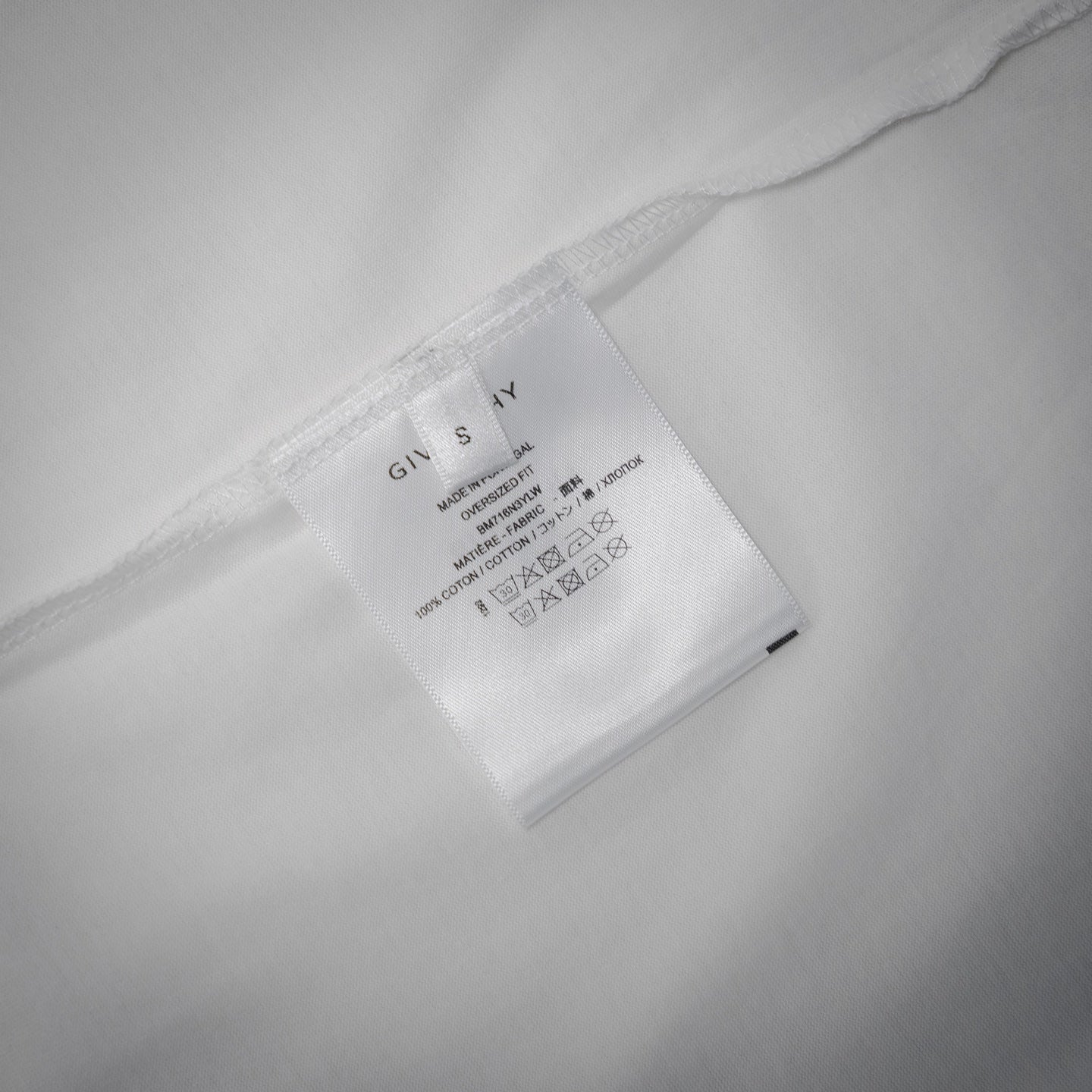 Given 25ss print t-shirt