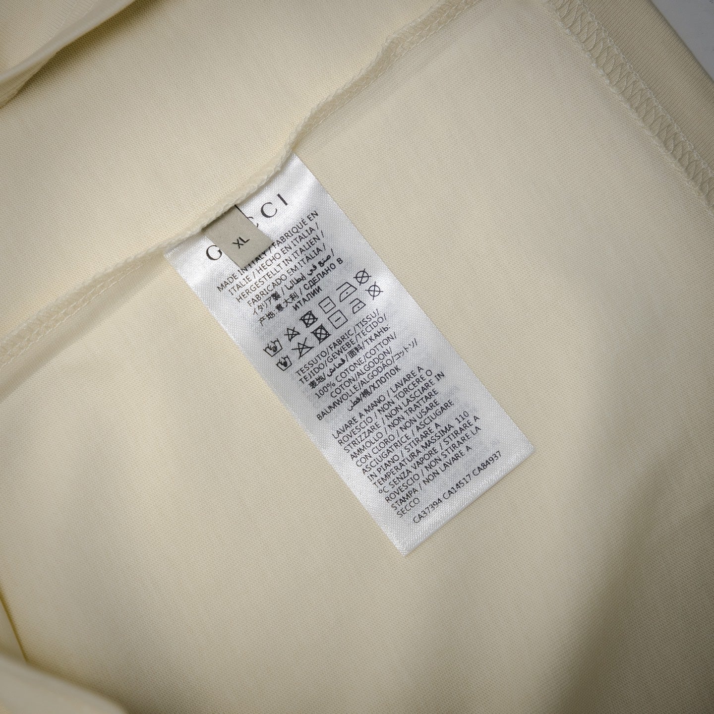 Guc 24ss print t-shirt