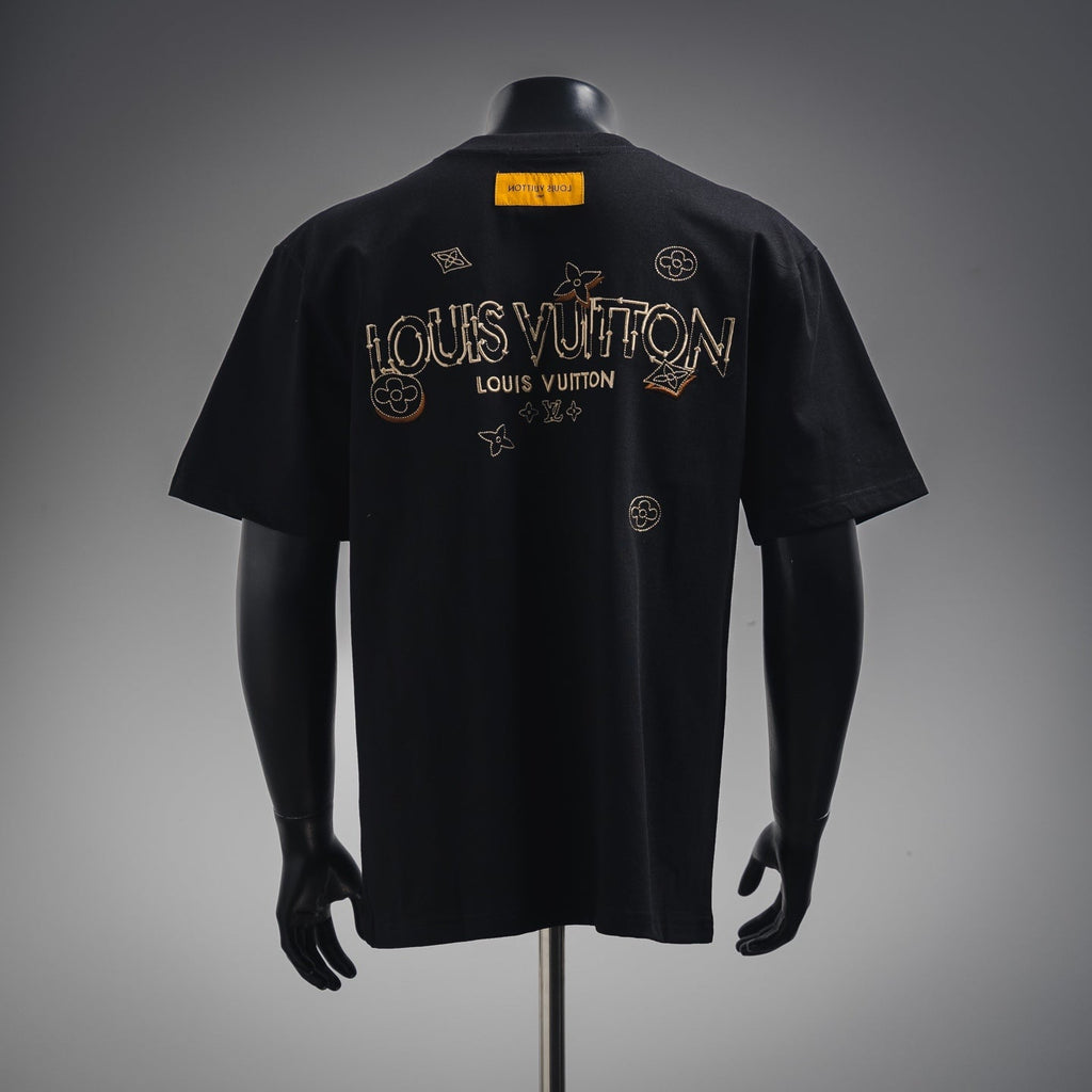 Louis 25ss embroidered t-shirt