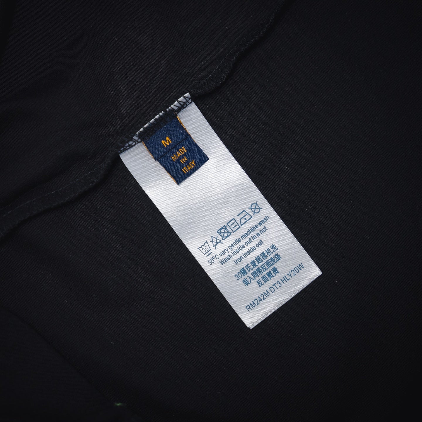 Louis 25ss embroidered t-shirt