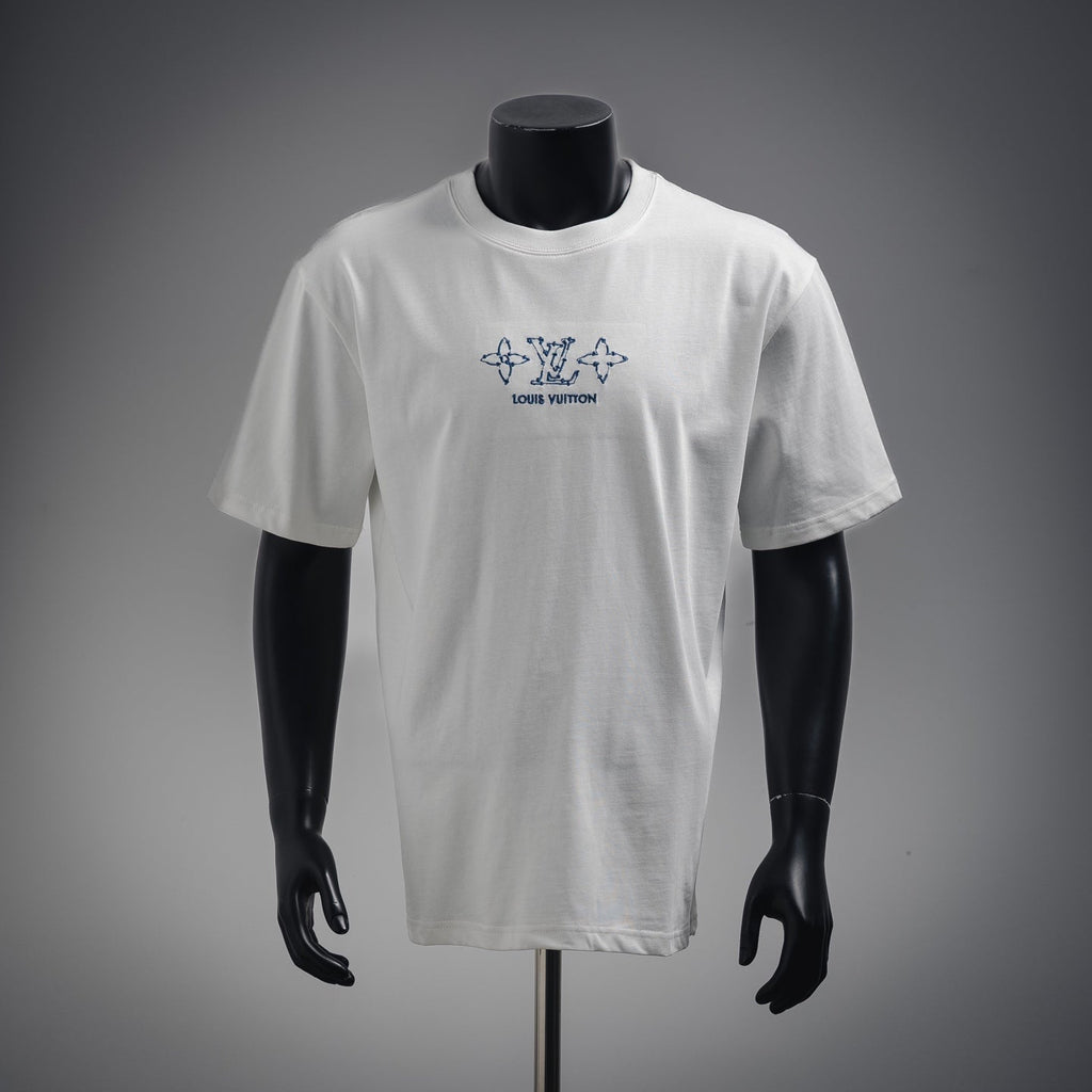 Louis 25ss embroidered t-shirt