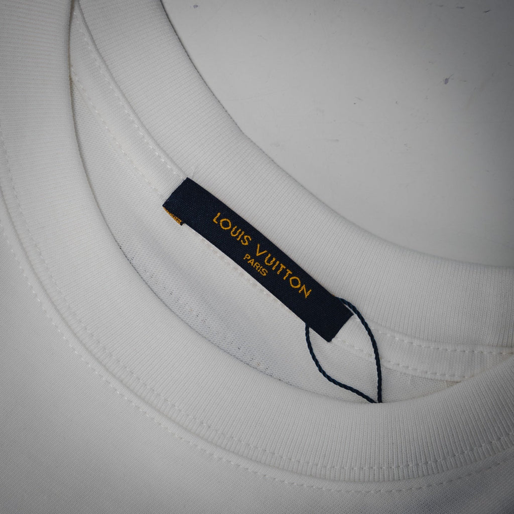 Louis 25ss embroidered t-shirt