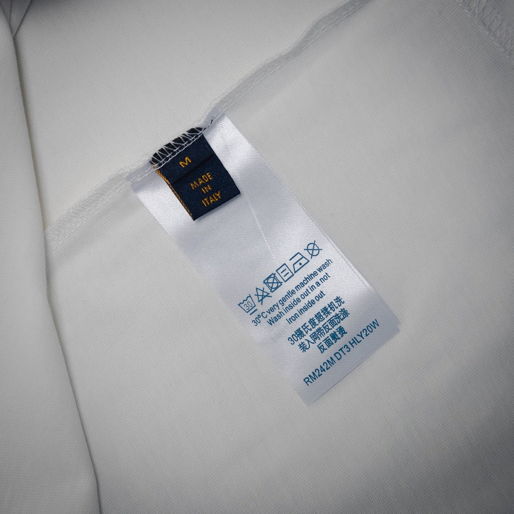 Louis 25ss embroidered t-shirt